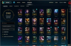 Conta League of Legends (Ouro IV) LOL