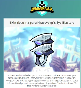 Skin de arma para Hraesvelgr's Eye Blasters