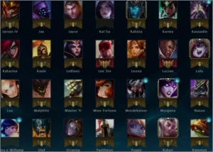 CONTA OURO 5 - 24 SKINS - 87 CHAMP - League of Legends LOL