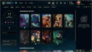 Conta LoL, Ouro l, Várias Skins - League of Legends