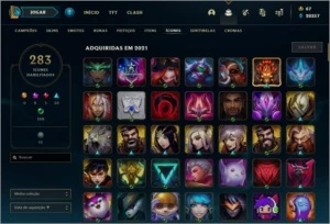 Conta LoL - GM - 240 Skins - Todos os Campeões - Negociável - League of Legends
