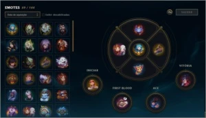 CONTA DE LOL OURO 4 - NÍVEL 290 - 100+ CHAMPS - League of Legends