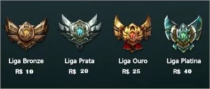 Elojob preço camarada - League of Legends LOL