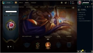 Conta Unraked Level 30 - League of Legends LOL