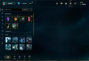 Conta Diamante 1 com 22 Champs e 2 Skins + 8 Fragmentos - League of Legends LOL