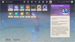 AR 34 com Ganyu, Amos' Bow, Diluc e Keqing - Genshin Impact