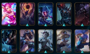 Conta de League of Legends 365 skin LOL