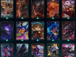 Conta de League of Legends 365 skin LOL