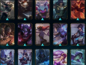 Conta de League of Legends 365 skin LOL