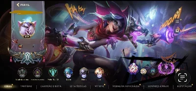Conta Colecionador High-End Wild Rift | 476 Skins - League of Legends: Wild Rift LOL WR