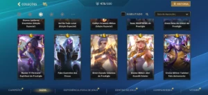 Conta Colecionador High-End Wild Rift | 476 Skins - League of Legends: Wild Rift LOL WR
