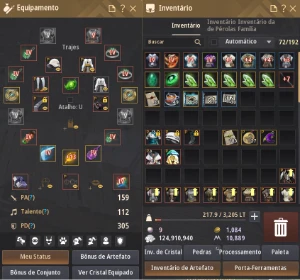 Conta BDO - 692 GS + Build Life Skill / 1 Trilhão de silver - Black Desert