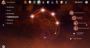 CONTA DE GENSHIN AR 56 7 PERSONAGENS 5 ESTRELAS - Genshin Impact