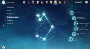 CONTA DE GENSHIN AR 56 7 PERSONAGENS 5 ESTRELAS - Genshin Impact