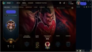 ACC COM 41K ESSÊNCIA AZUL 92 CHAMPS E 45 SKINS POR R$ 185,99 - League of Legends LOL