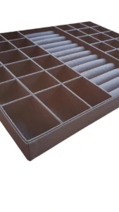 Bandeja Organizadora para Anéis e Brincos - 40 x 30 cm - Artesanato e Personalizados