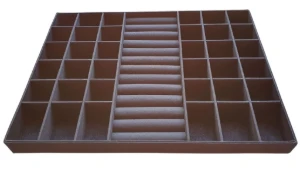 Bandeja Organizadora para Anéis e Brincos - 40 x 30 cm - Artesanato e Personalizados