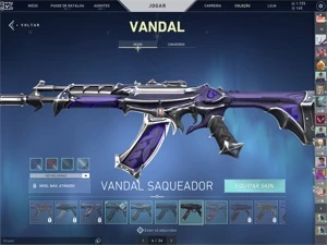 Conta valorant ñ mais utilizada(sem verificação)