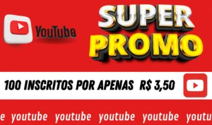 Aumento de preço na proxima semana, Youtube  100 / 3,50 - Redes Sociais