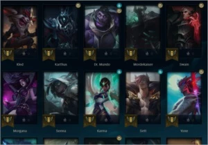 Conta League of Legends Platina 3(54% WR) 5 Skins Lendárias LOL