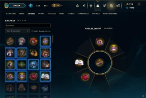 Unranked com 35 Champs e 8 Skins - League of Legends LOL