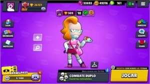 CONTA BRAWL NVL 181 + 50 BRAWLERS FULL - Brawl Stars
