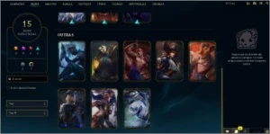 CONTA MONO ZED VARIAS CHROMAS - League of Legends LOL