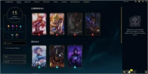 CONTA MONO ZED VARIAS CHROMAS - League of Legends LOL