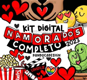 Kit Dia dos Namorados Pandoca 2023 (completo) - Serviços Digitais