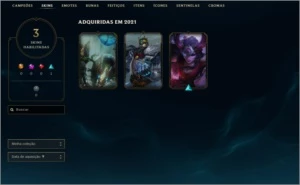 Conta diamante 2 - League of Legends LOL