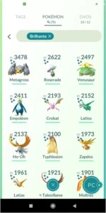Conta Pokémon Go level 43