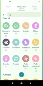 Conta Pokémon Go level 43