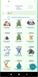 Conta Pokémon Go level 43
