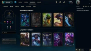Conta Ouro 3 - League of Legends LOL