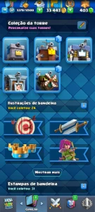 Conta Top Com Porcos Reais Evoluido + 10 Evoluções[Nivel 37] - Clash Royale