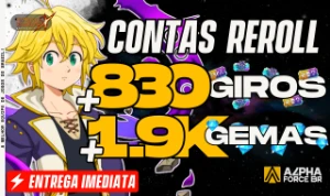 ✨ Seven Deadly Sins 7DS Grand Cross — Contas Rerroll ✨