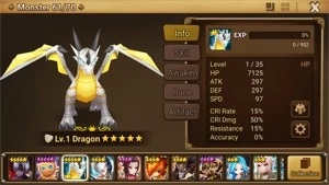 Reroll Summoners War lvl10 com Zerath+Demon Fire+BladeDancer