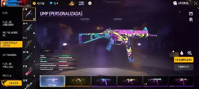 Conta de Free fire pra jogador de AP e X1