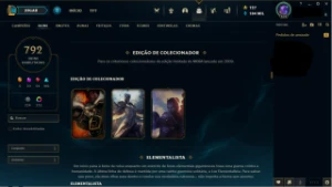 Conta League of Legends LOL