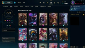 Conta League of Legends LOL