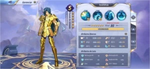 SAINT SEIYA LV.63 A74 SEM VINCULOS - Saint Seiya Awakening SSA