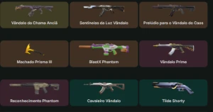 Conta Valorant Full Acesso 28 Skins