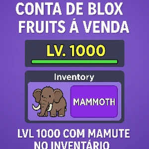 🚨 Conta De Blox Fruits À Venda! 🚨