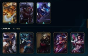 Conta Ouro IV na Flex e na Solo duo. - League of Legends LOL