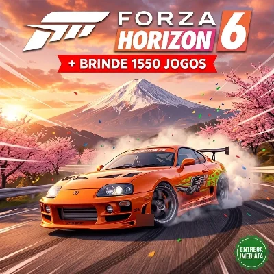Conta Steam Forza Horizon 6 + Brinde 1550 Jogos Offline
