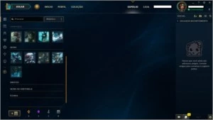 Conta League Of Legends - Ouro 5 - 44 Campeoes + 7 Skins LOL