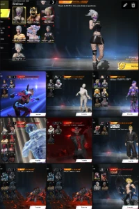 Conta Blood Strike 10 Evos + Deluxe + Eternas