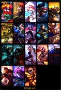 Conta Platina 1 Season 3 - League of Legends LOL