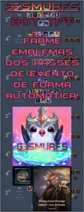 BOT EMBLEMAS MUNDIAL 2020 - 100% AFK, FARME MAIS DE 5000! - League of Legends LOL