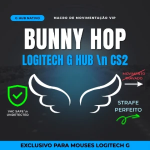 Macro Bunny Hop CS2 Logitech - Strafe Perfeito Indetectável - Outros